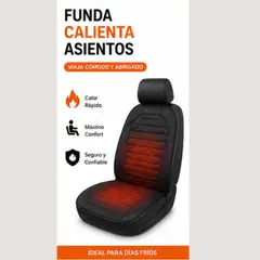 MOVI - Funda Calienta Asiento Para Auto Calefactor 12v