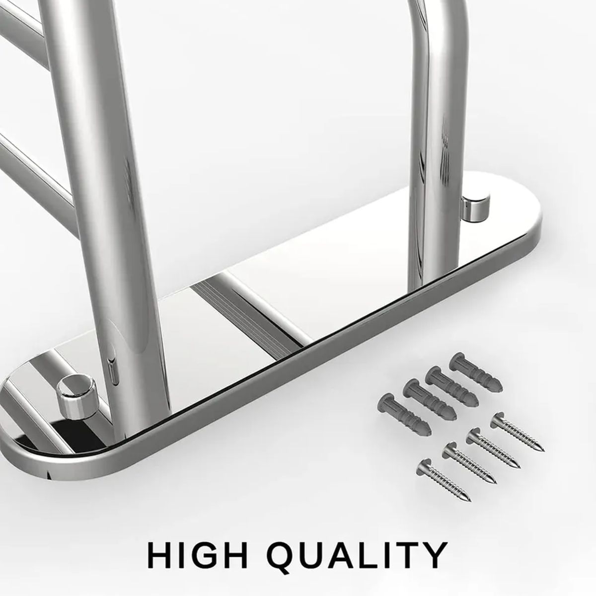 GENERICO - Repisa Porta Estante Toallero 60 Cm Baño Acero Inoxidable