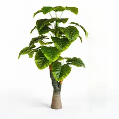 GENERICO - Planta Artificial 1.65m, Árbol Decorativo para Interiores, Follaje Realista