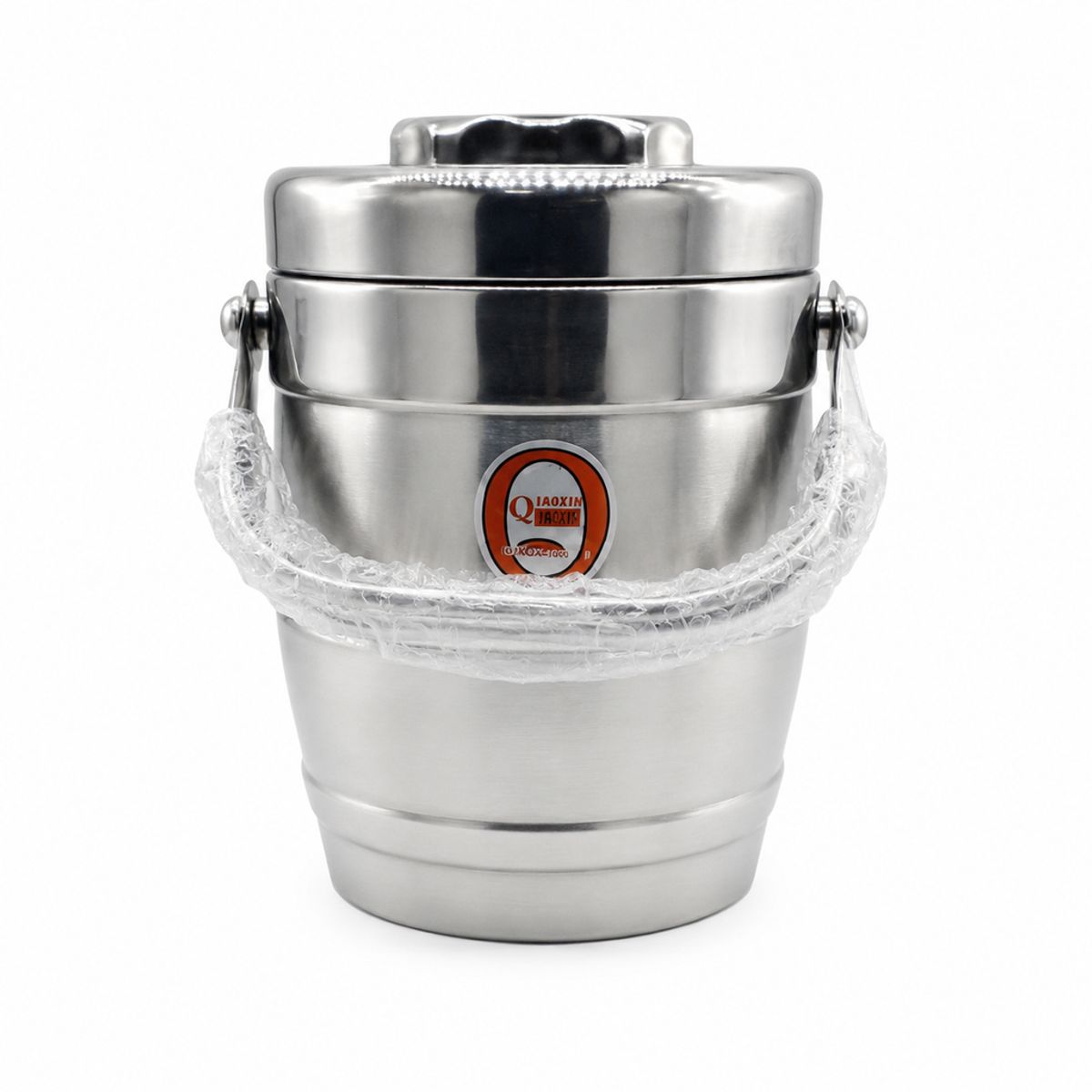 GENERICO - Lonchera Térmica de Acero Inoxidable 1.6L, Doble Pared, Aislante para Comida