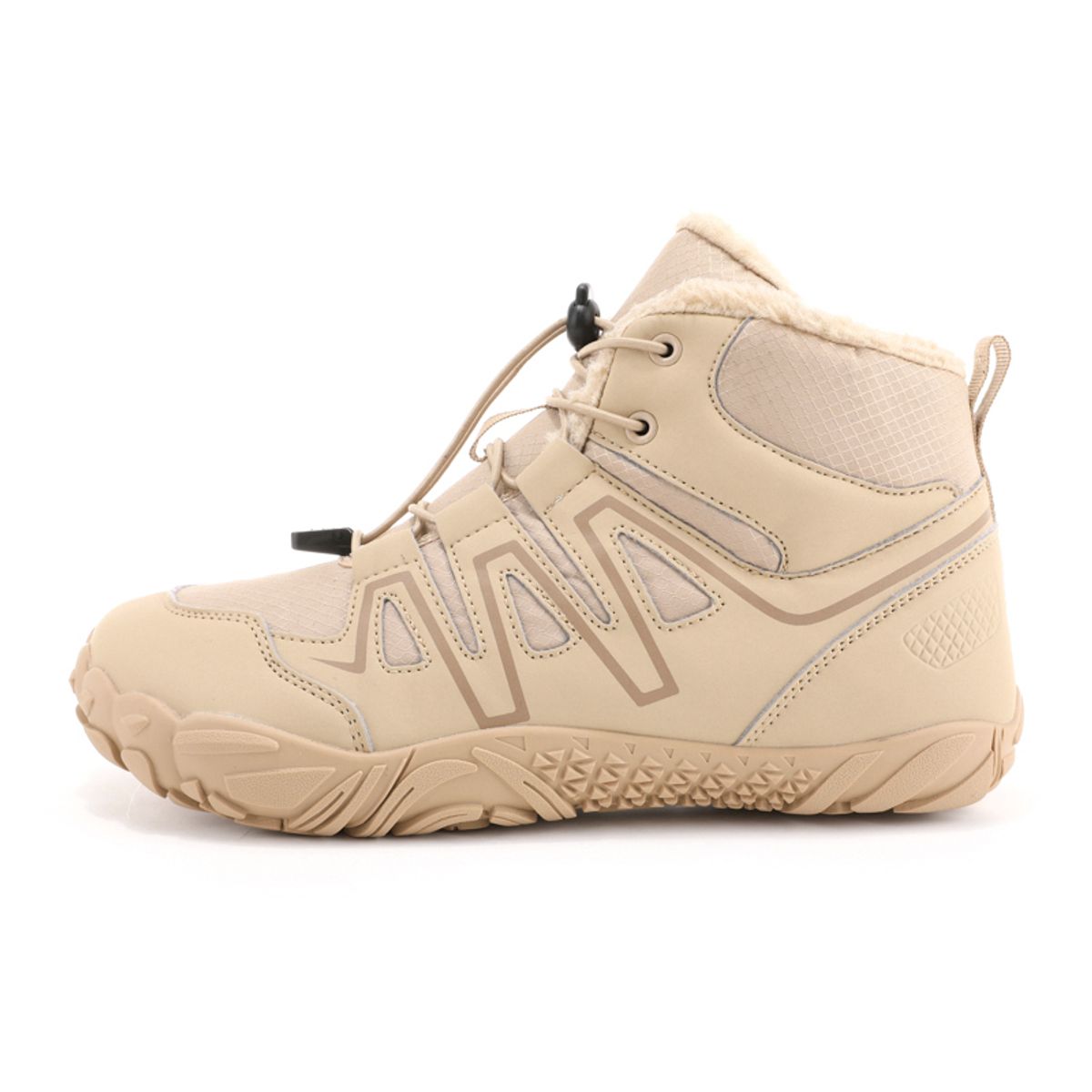 SHANDIAN - botas Outdoor Forrados Mujer Negro