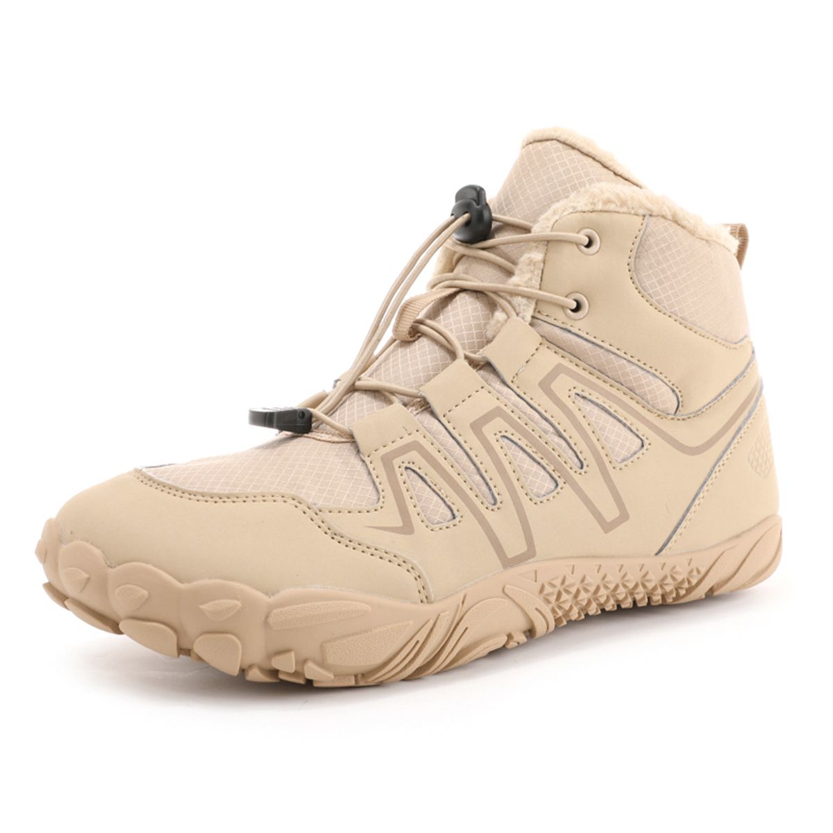 SHANDIAN - botas Outdoor Forrados Mujer Negro