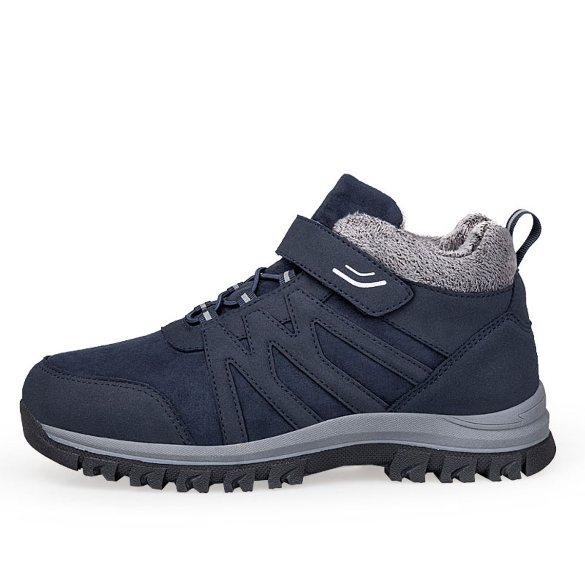SHANDIAN - zapatos Outdoor Forradas Hombre Negro