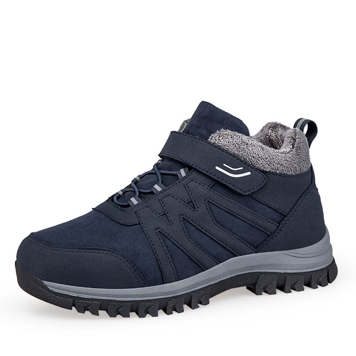 SHANDIAN - zapatos Outdoor Forradas Hombre Negro