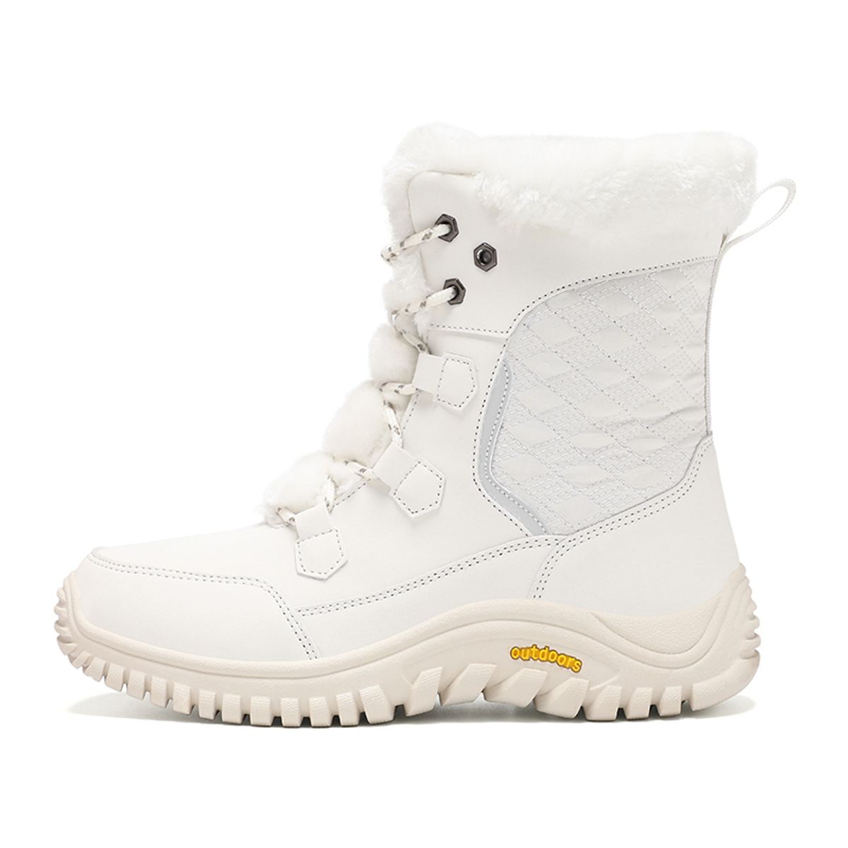 SHANDIAN - Botas Forradas Casual Mujer Negro