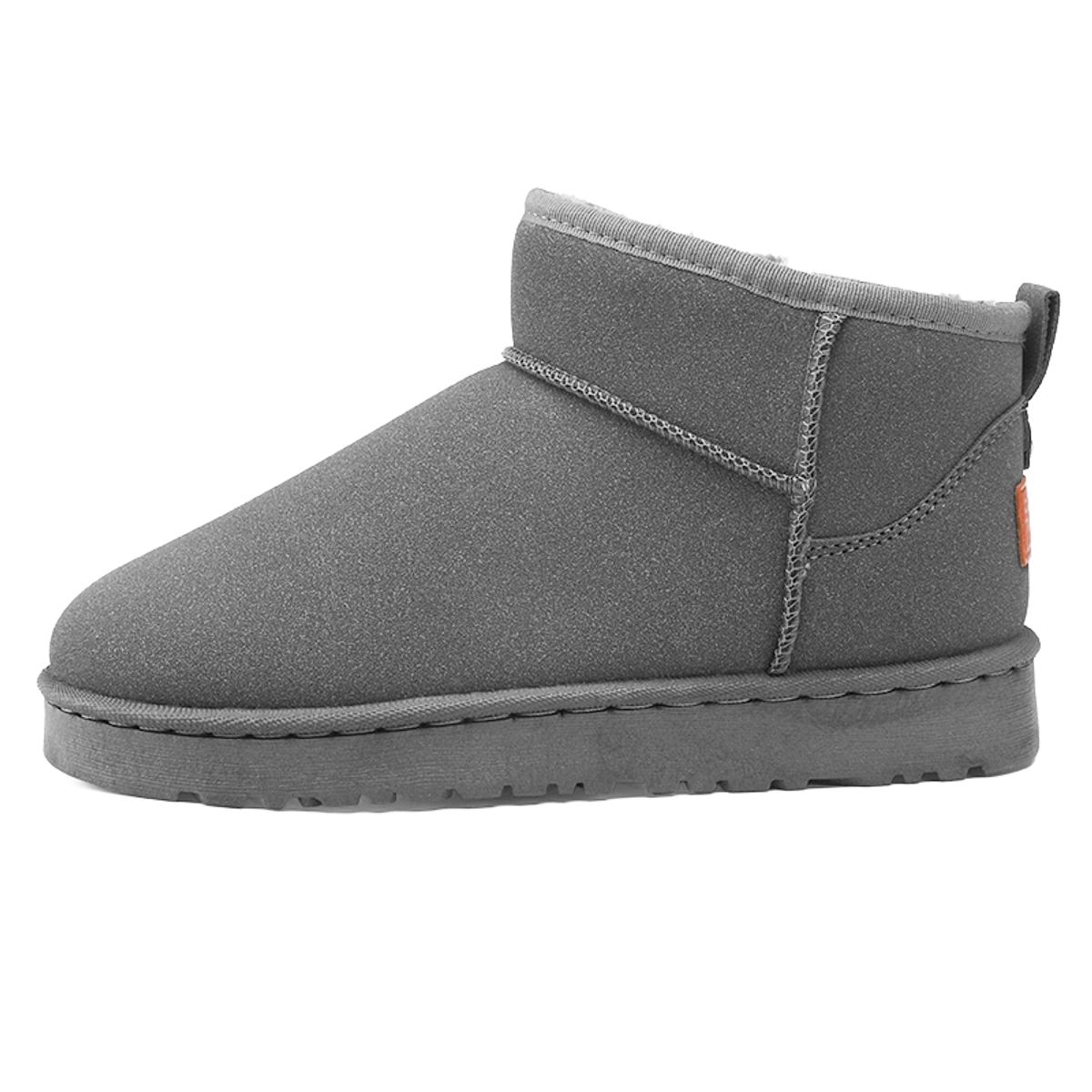 SHANDIAN - Botines Forrados Casual Hombre Café