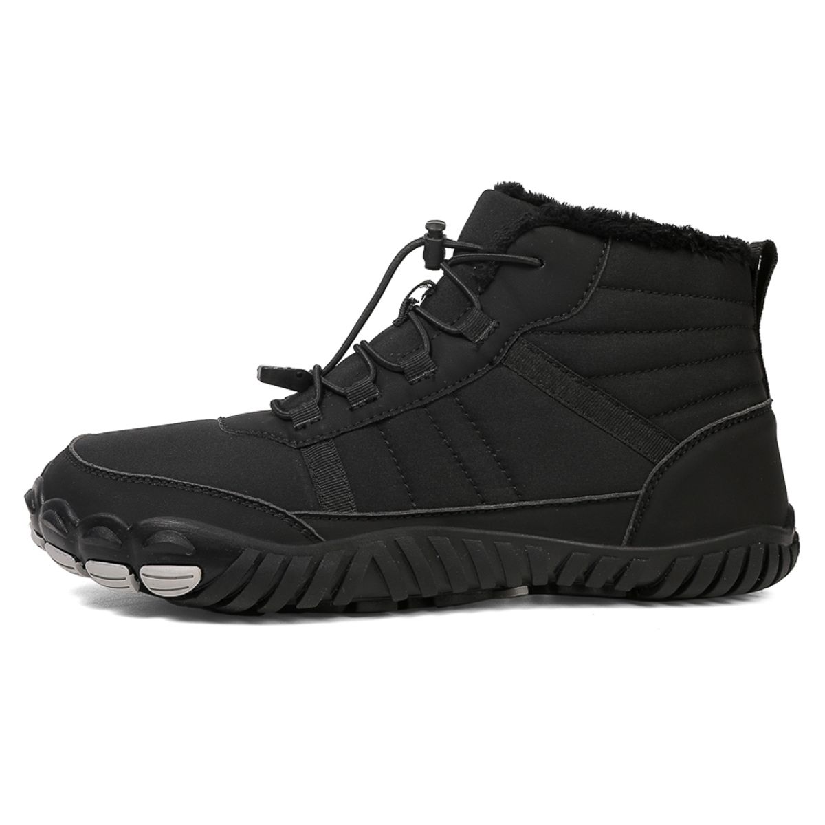 SHANDIAN - botas Outdoor Forrados Mujer Gris
