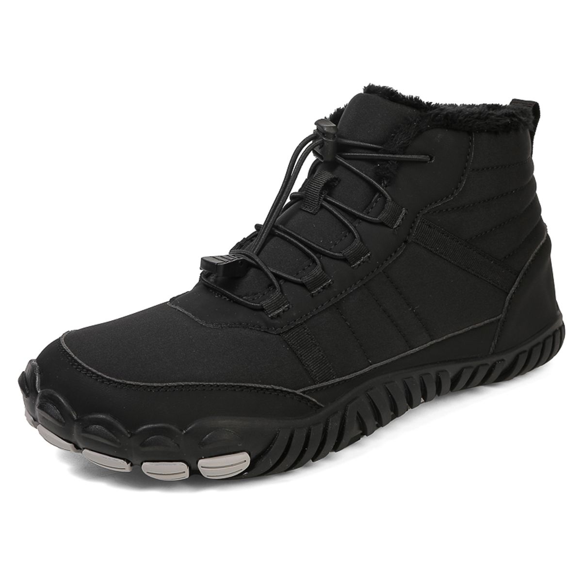 SHANDIAN - botas Outdoor Forrados Mujer Gris