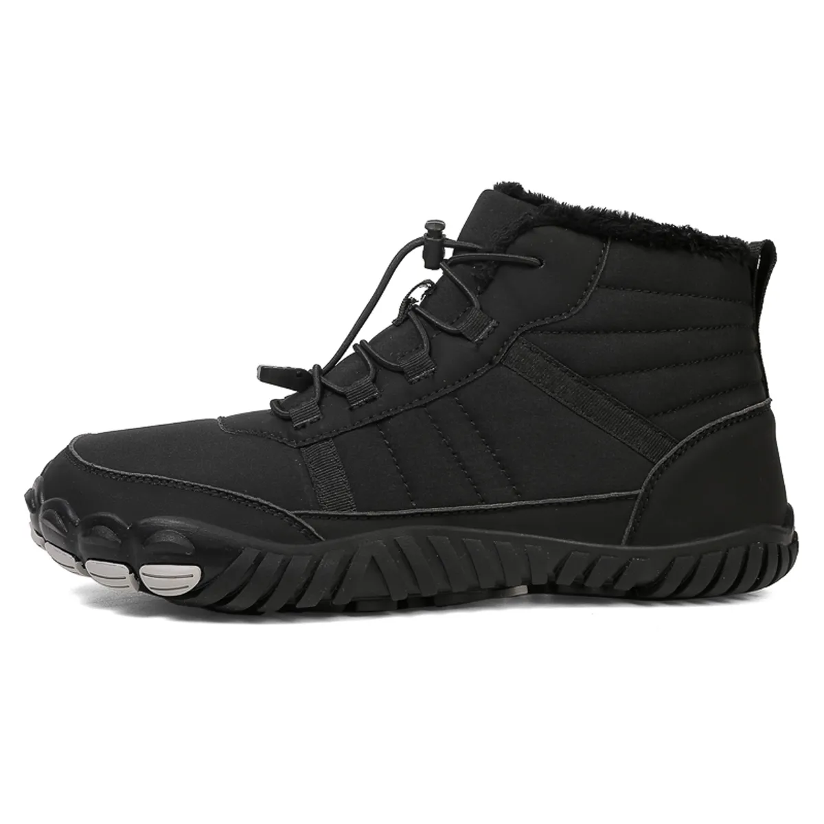 SHANDIAN - botas Outdoor Forrados Mujer Gris