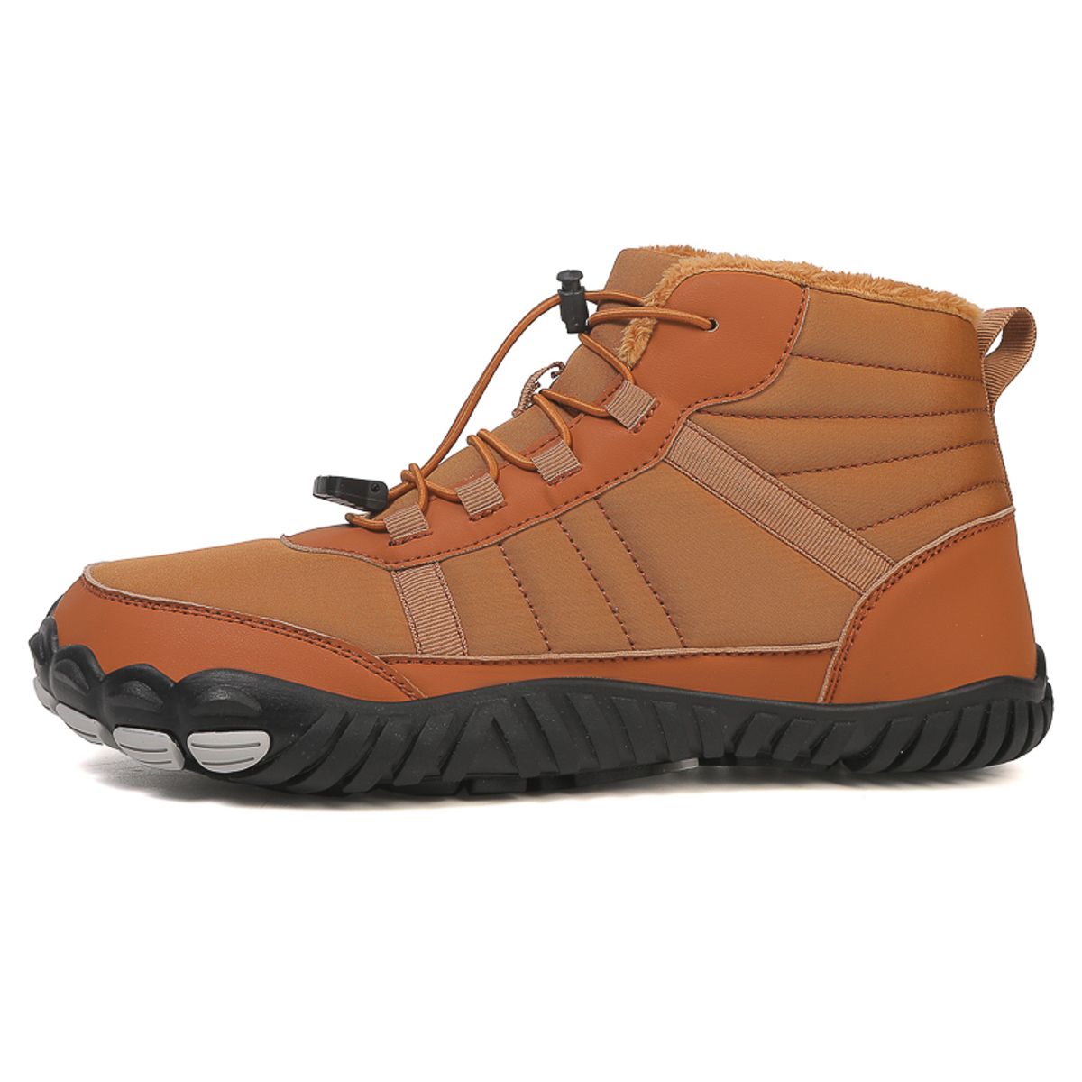 SHANDIAN - botas Outdoor Forrados Mujer Gris