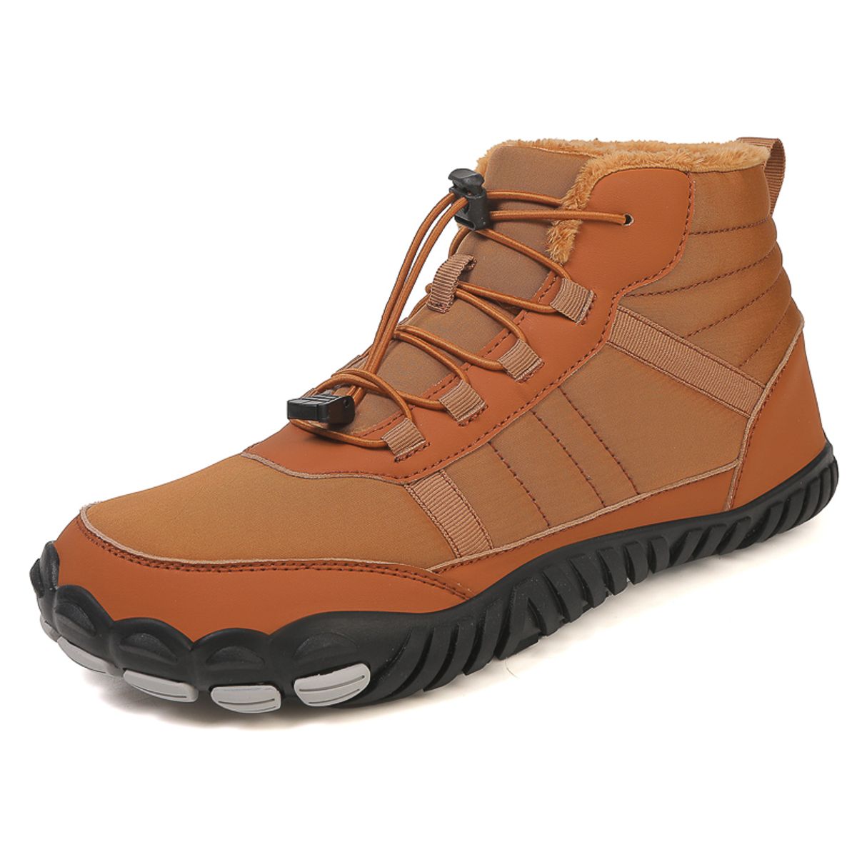 SHANDIAN - botas Outdoor Forrados Mujer Gris