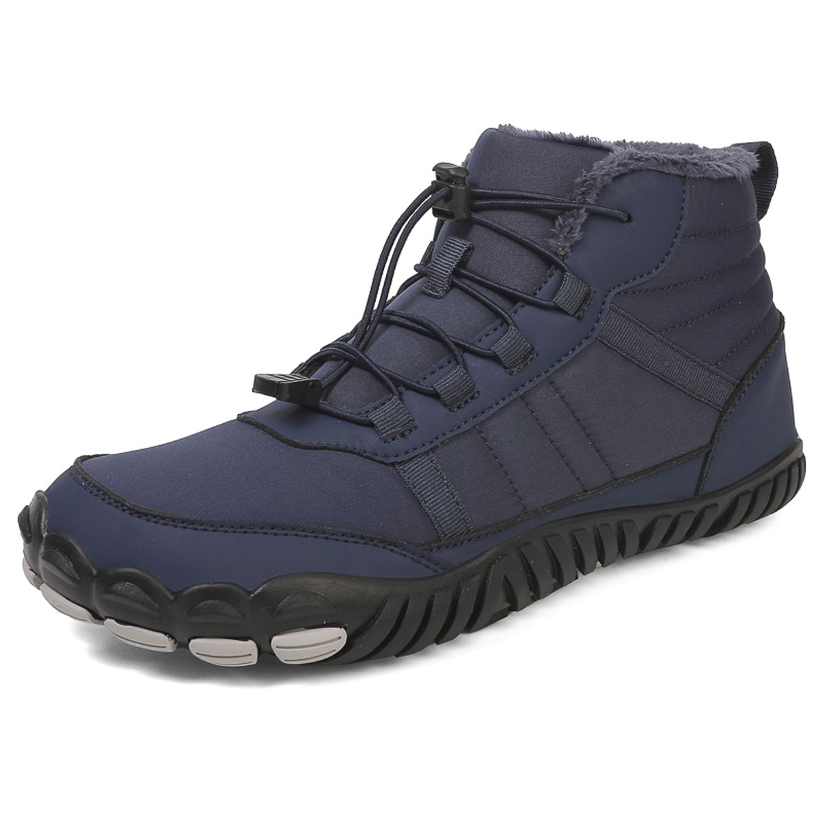 SHANDIAN - botas Outdoor Forrados Mujer Gris