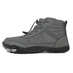 SHANDIAN - Botas Outdoor Forrados Mujer Gris