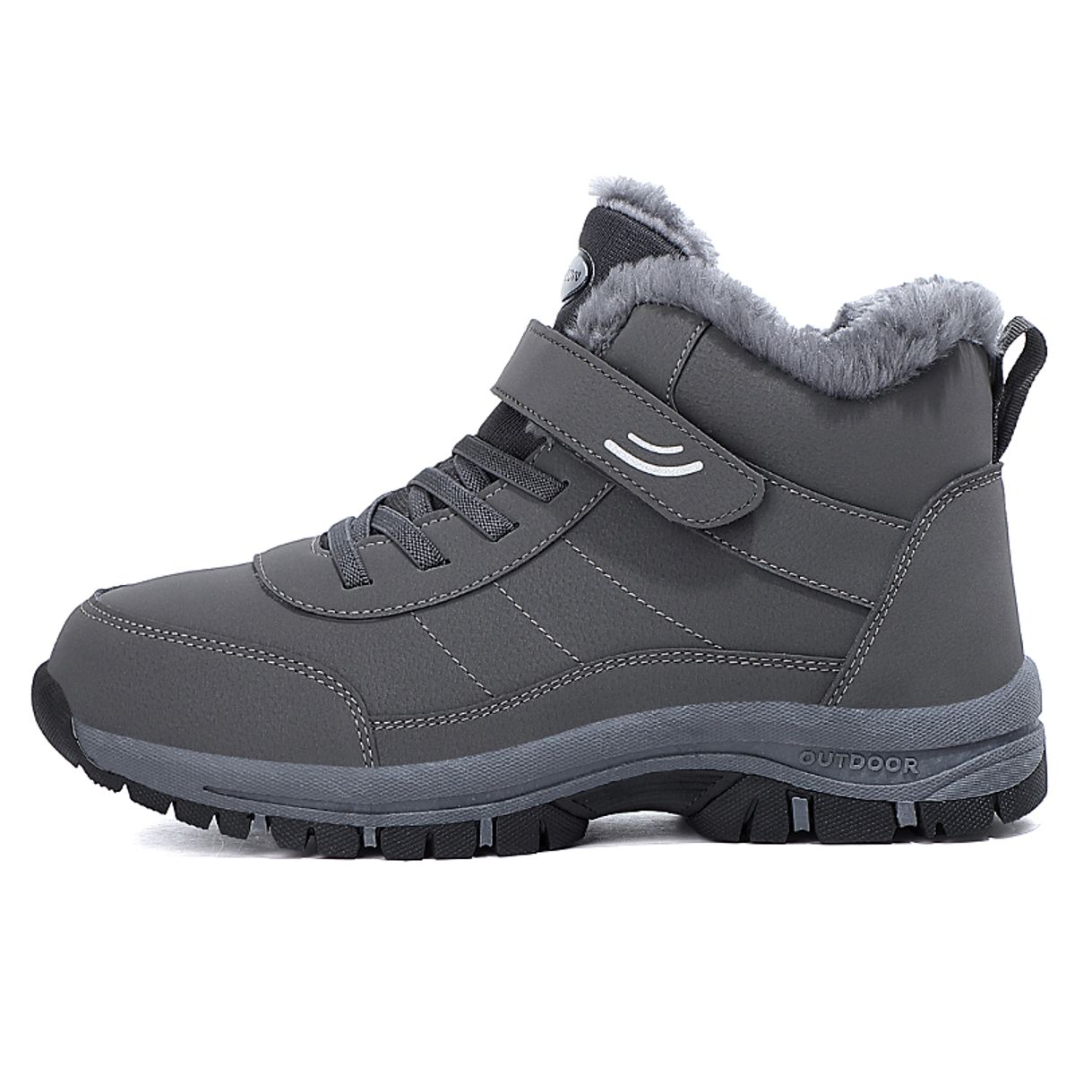SHANDIAN - zapatos Outdoor Forradas Hombre Negro