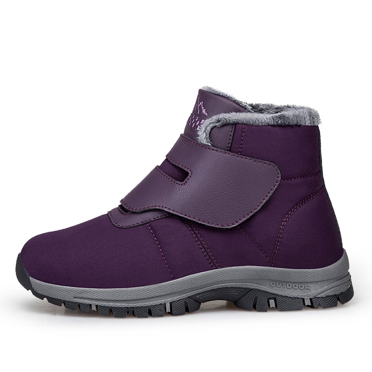 SHANDIAN - botas Outdoor Forrados Mujer Negro