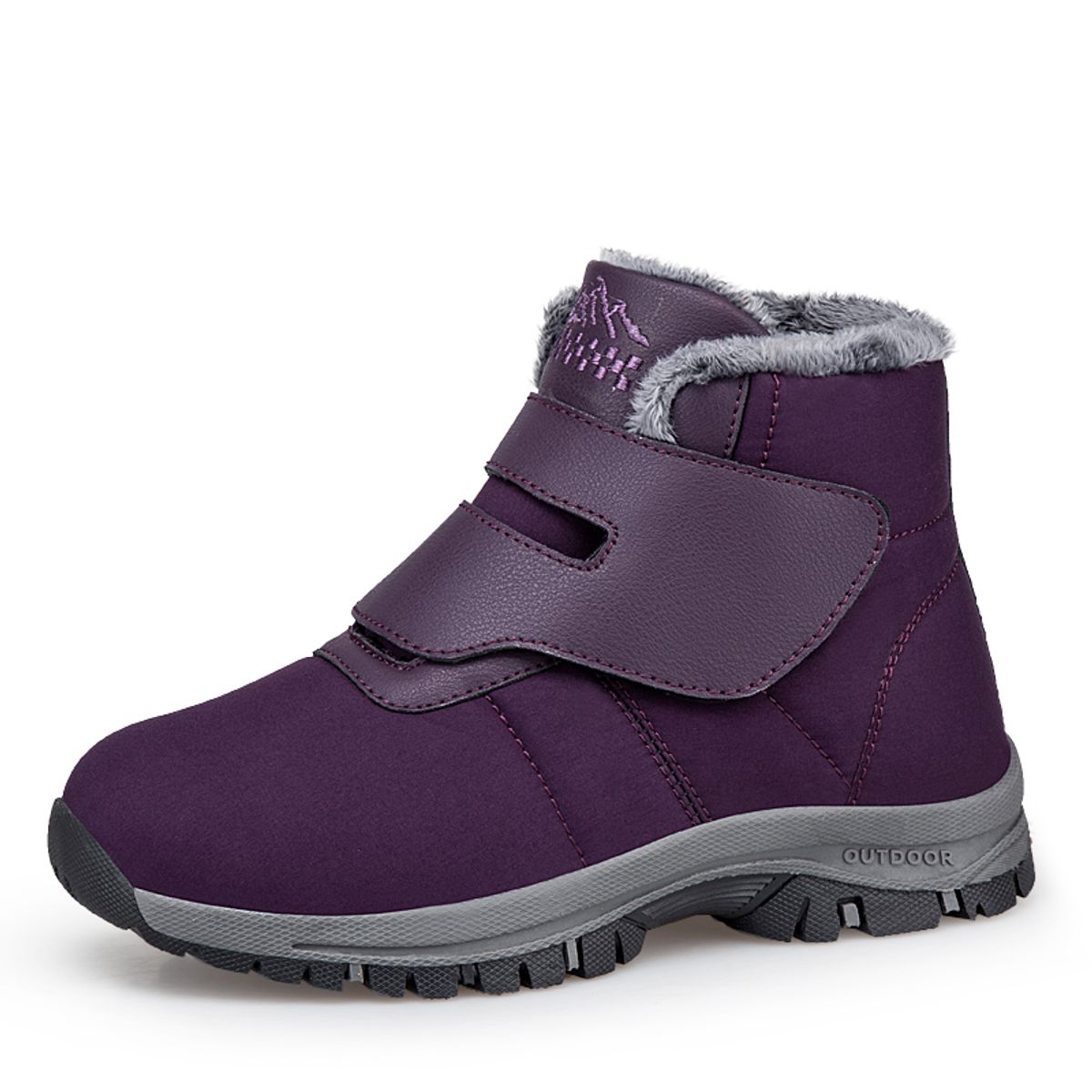 SHANDIAN - botas Outdoor Forrados Mujer Negro