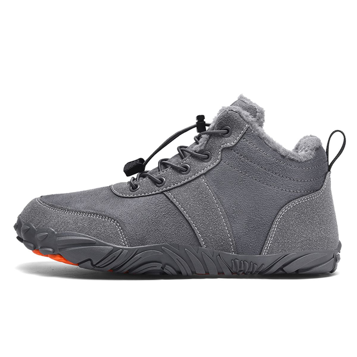 SHANDIAN - zapatillas Forrados Casual  Mujer Negro
