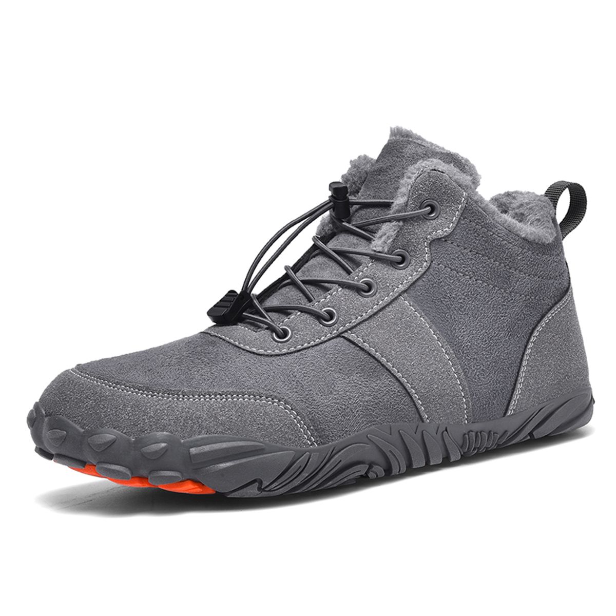 SHANDIAN - zapatillas Forrados Casual  Mujer Negro
