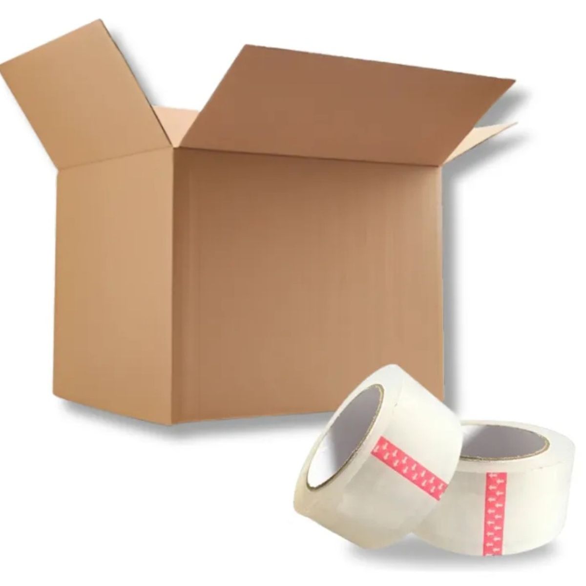 GENERICO - Cajas De Carton 60x40x40 Mudanza/Pack 10 Unidades + 2 Cintas