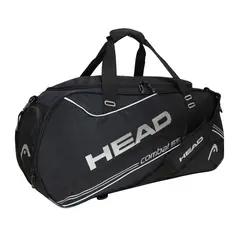 HEAD - Bolso Deportivo New Combat 55 Negro Plata
