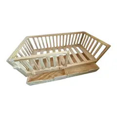 GENERICO - Cama Corral con Cajones 1 Plaza