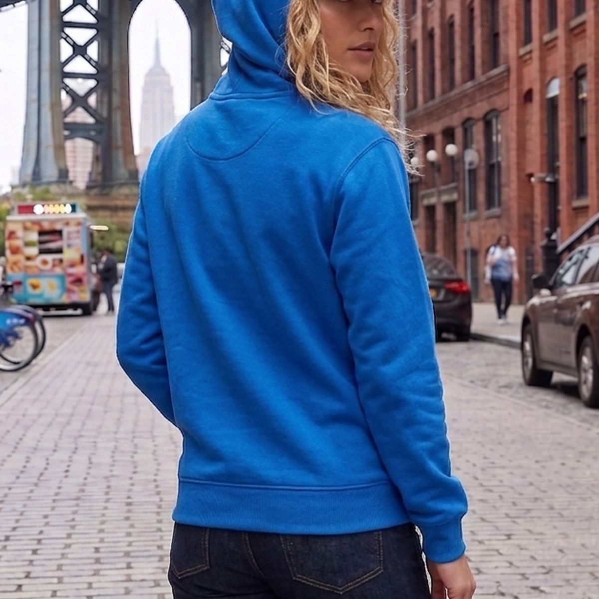 URBAN ESSENTIAL - POLERON CANGURO - HODDIE WOMAN COLLECTION