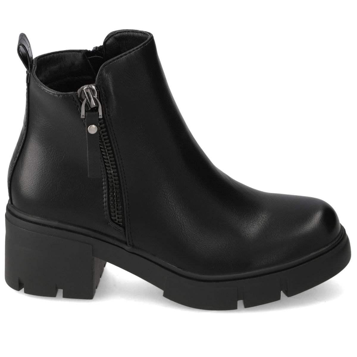 NEW WALK - Botín Mujer Plataforma Negro New Walk