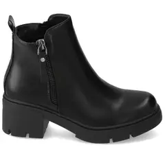 NEW WALK - Botín Mujer Plataforma Negro