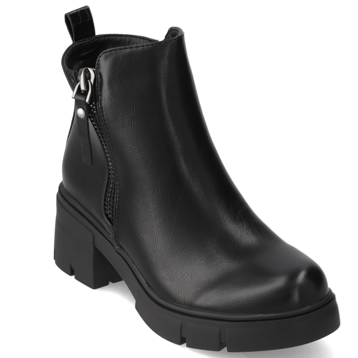 NEW WALK - Botín Mujer Plataforma Negro New Walk