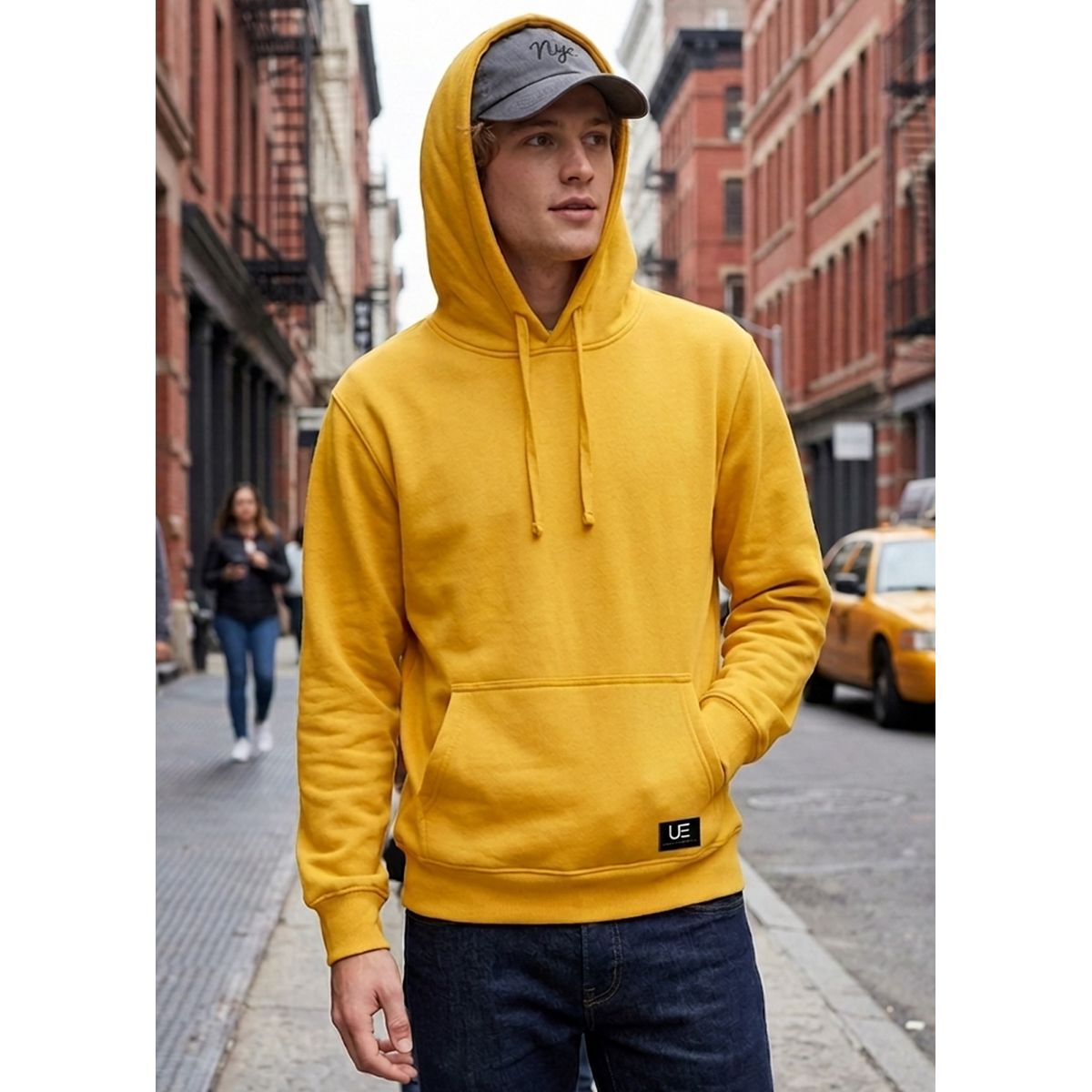 URBAN ESSENTIAL - POLERON CANGURO - HODDIE MEN COLLECTION