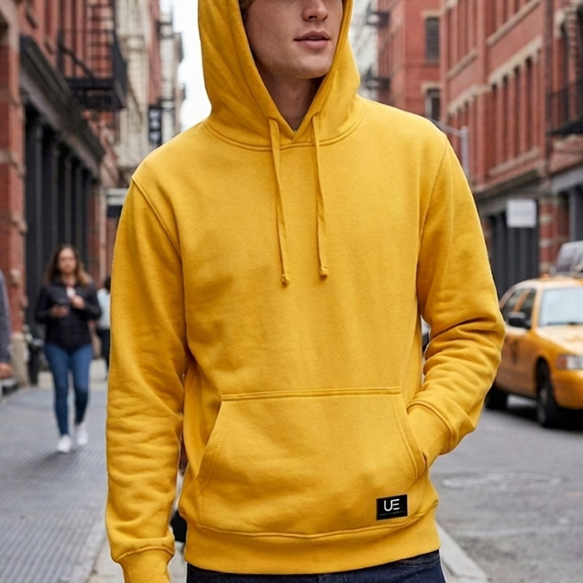 URBAN ESSENTIAL - POLERON CANGURO - HODDIE MEN COLLECTION