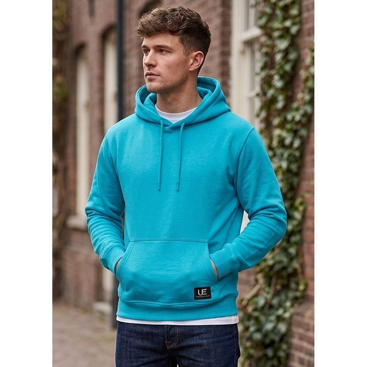 URBAN ESSENTIAL - POLERON CANGURO - HODDIE MEN COLLECTION