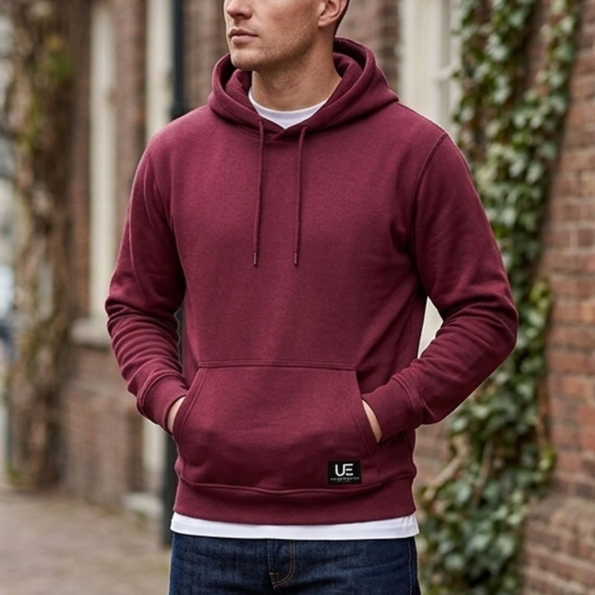 URBAN ESSENTIAL - POLERON CANGURO - HODDIE MEN COLLECTION