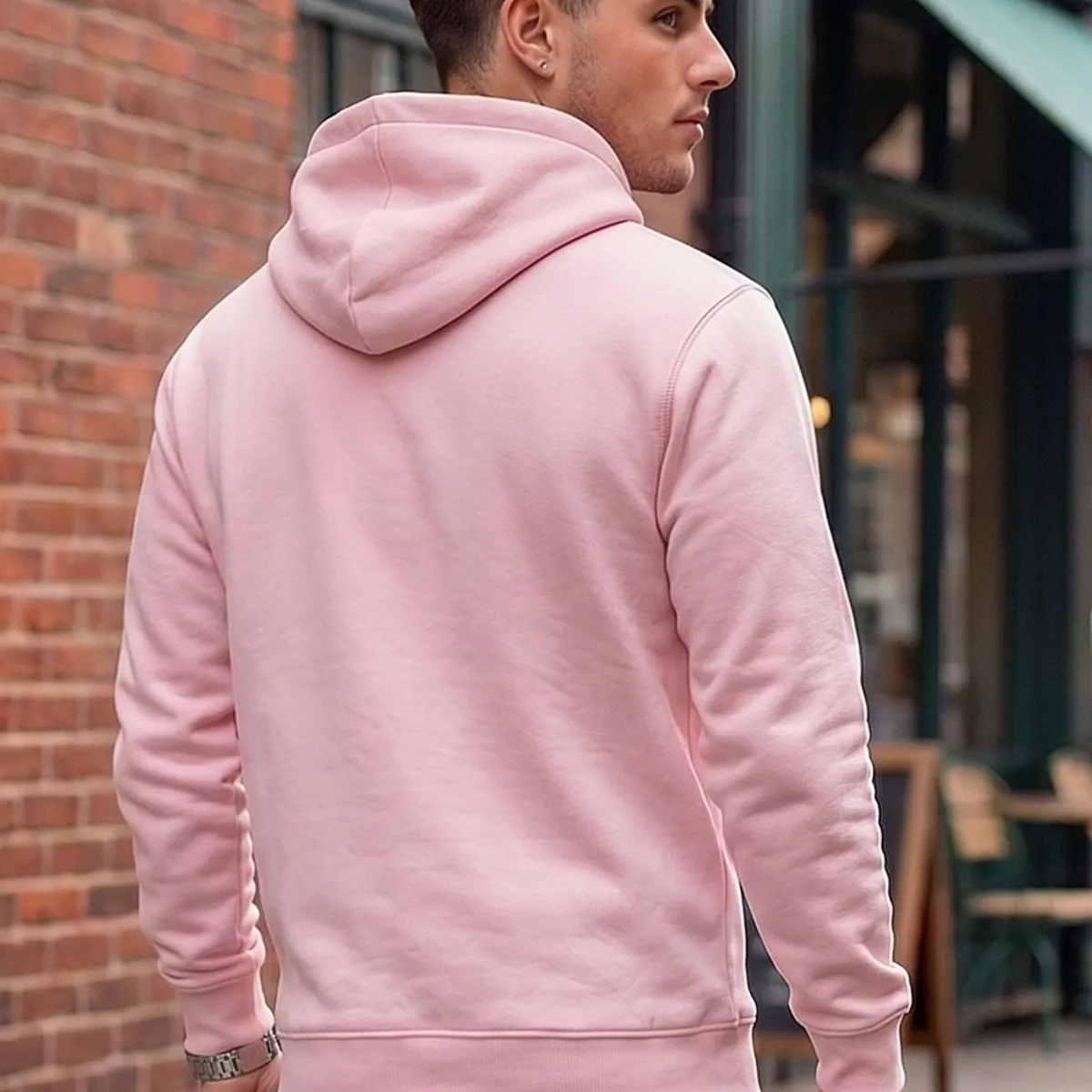 URBAN ESSENTIAL - POLERON CANGURO - HODDIE MEN COLLECTION