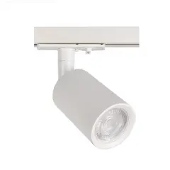 TECHNOLAMP - Foco Gu10 Riel Monofásico Pima Blanco