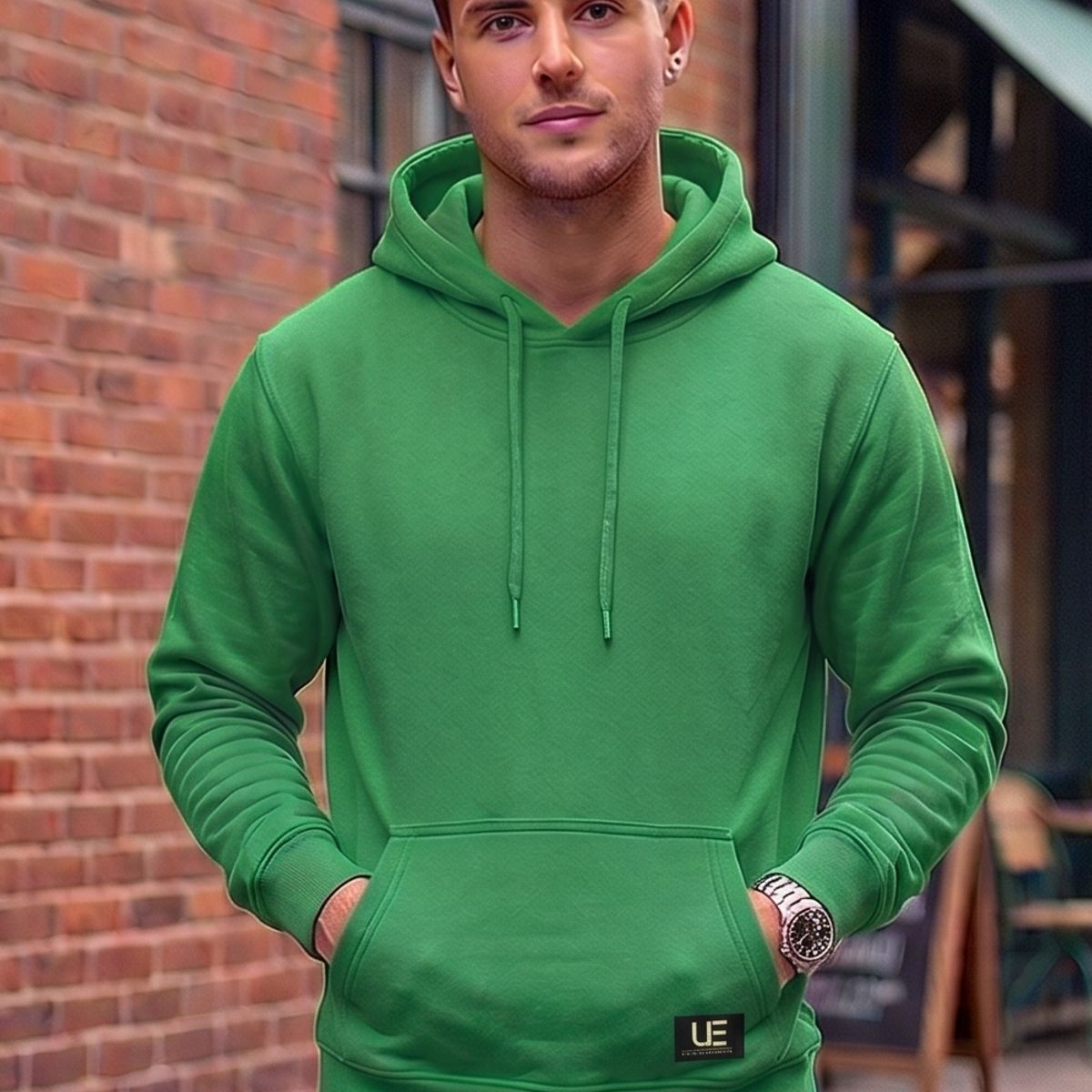 URBAN ESSENTIAL - POLERON CANGURO - HODDIE MEN COLLECTION