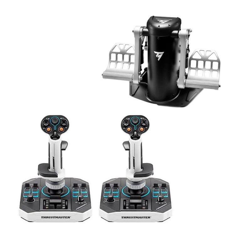 Bundle SOL-R 2 W + Pedales TPR Flight Sim Negro