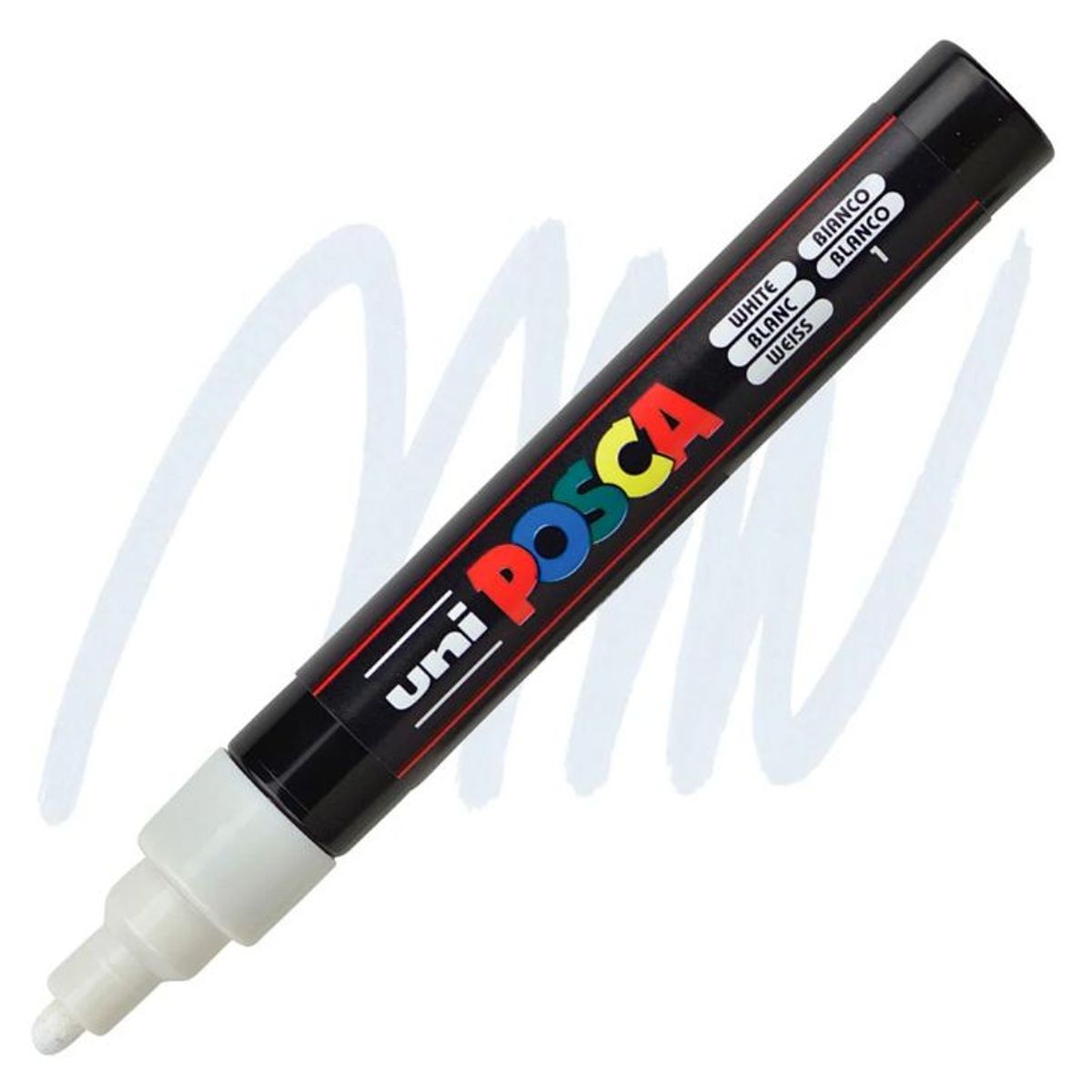 UNI POSCA - Marcador Acrílico Blanco 5M POSCA