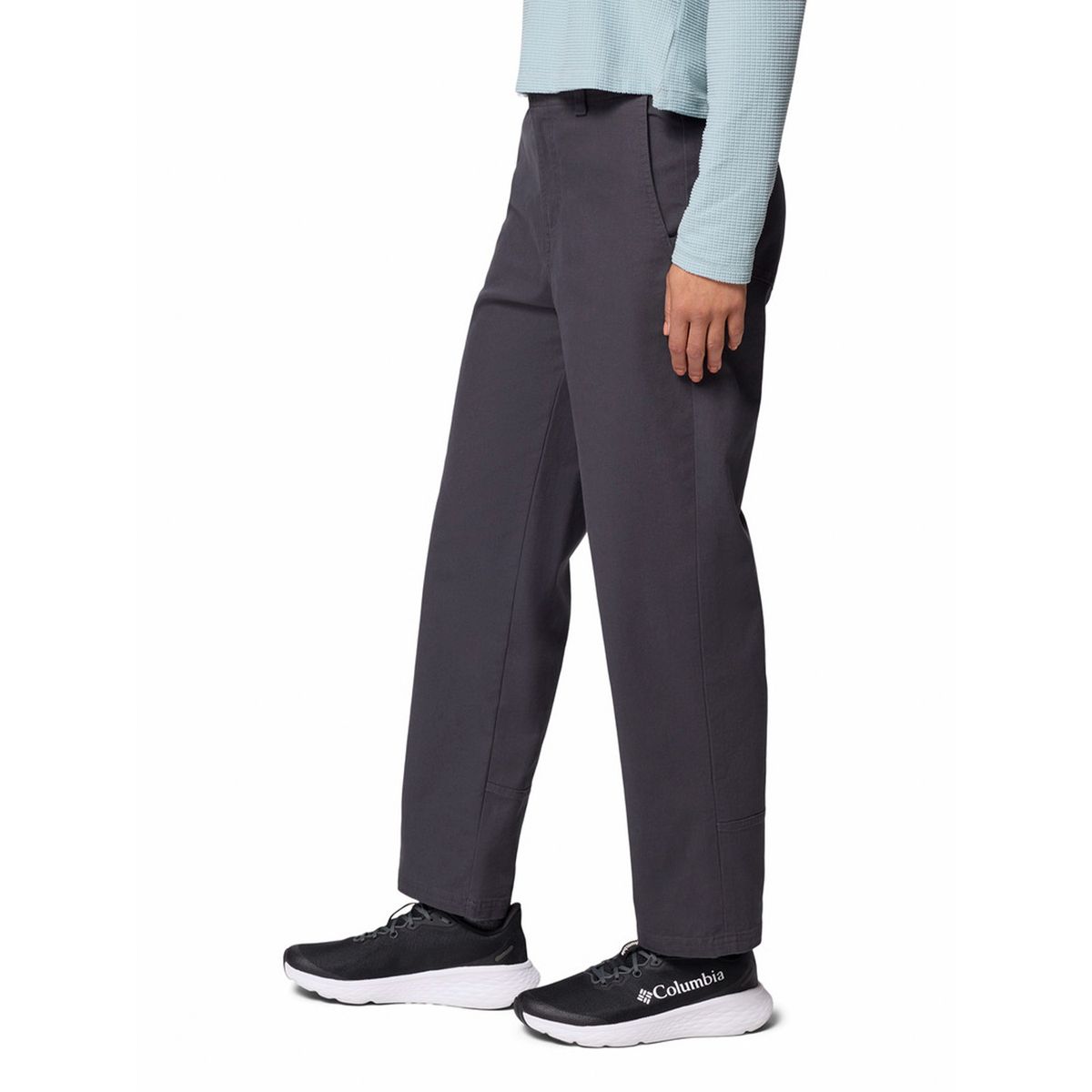 COLUMBIA - Pantalón Mujer ROC Straight Gris COLUMBIA