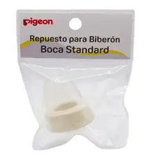 PIGEON - Repuestos Mamadera biberon Tapa Y Rosca Boca Estandar