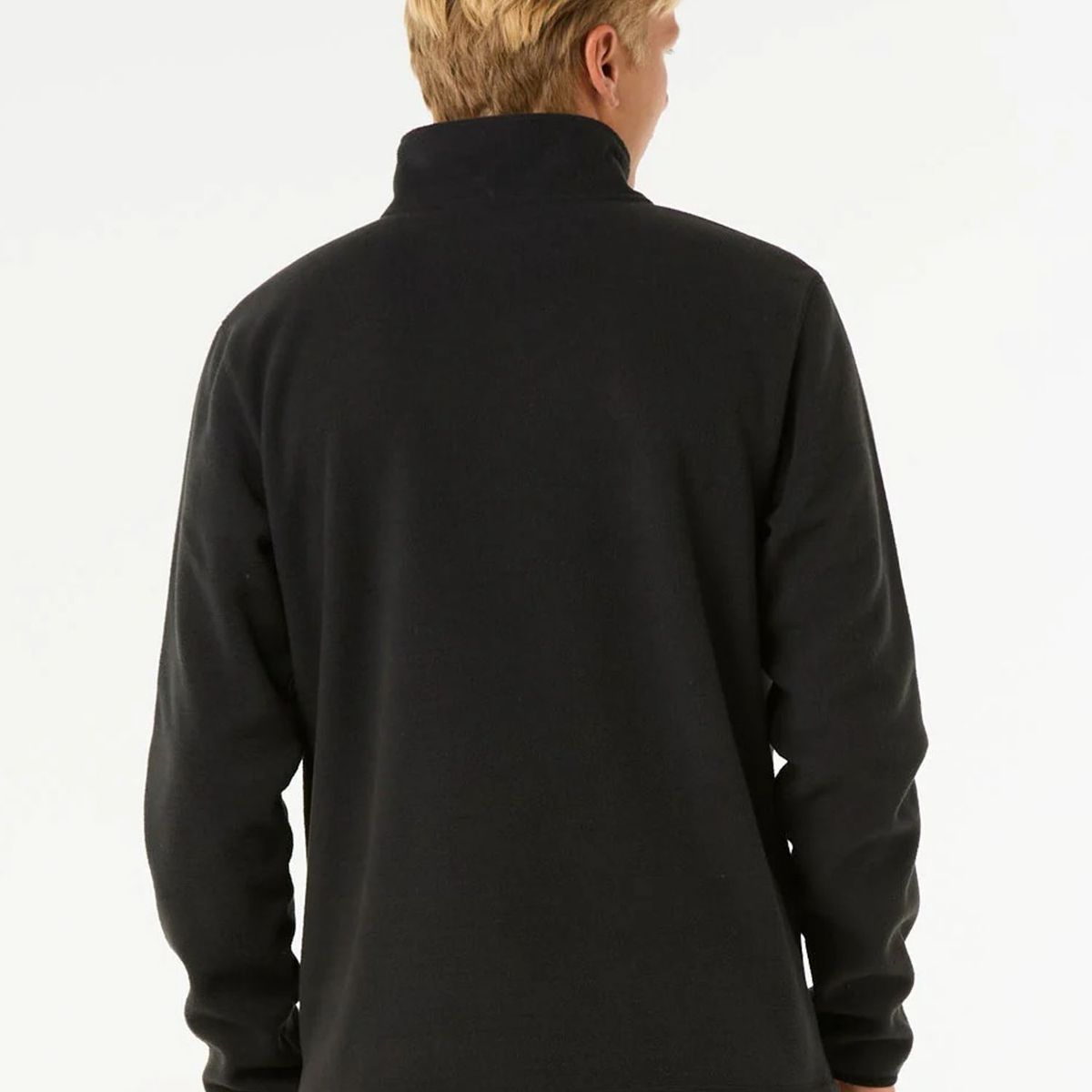 RIP CURL - Poleron Polar Brava Negro Hombre Rip Curl