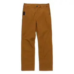 CAT - Pantalón Tiro Medio Casual Hombre BRUSH PANT Café