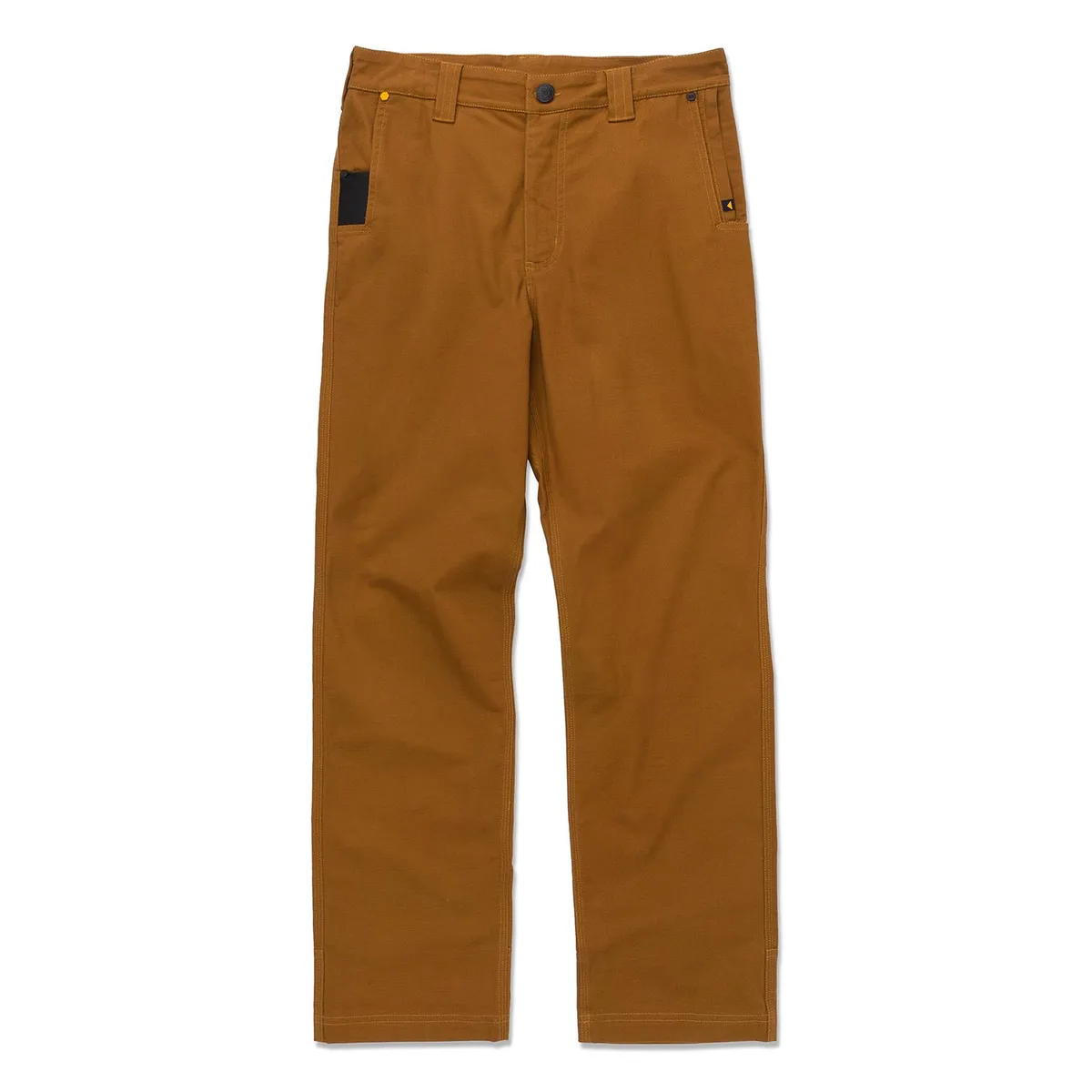 CAT - Pantalón Tiro Medio Casual Hombre BRUSH PANT Café CAT