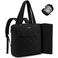 SENSIBLUE - Bolso Maternal Victoria Acolchado 2 en 1 con Mudador