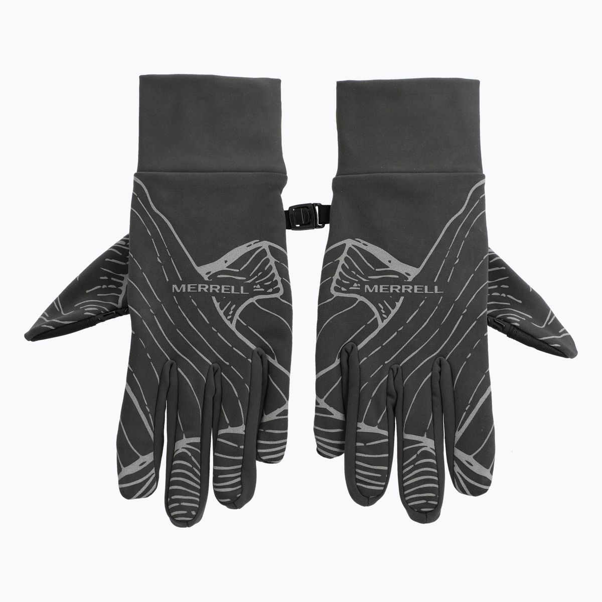 MERRELL - Guantes Unisex Reflective Full Pri Gris MERRELL