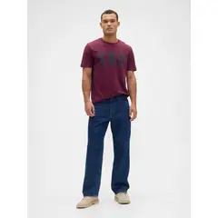 GAP - Polera Hombre Manga Corta Poleras Rojo