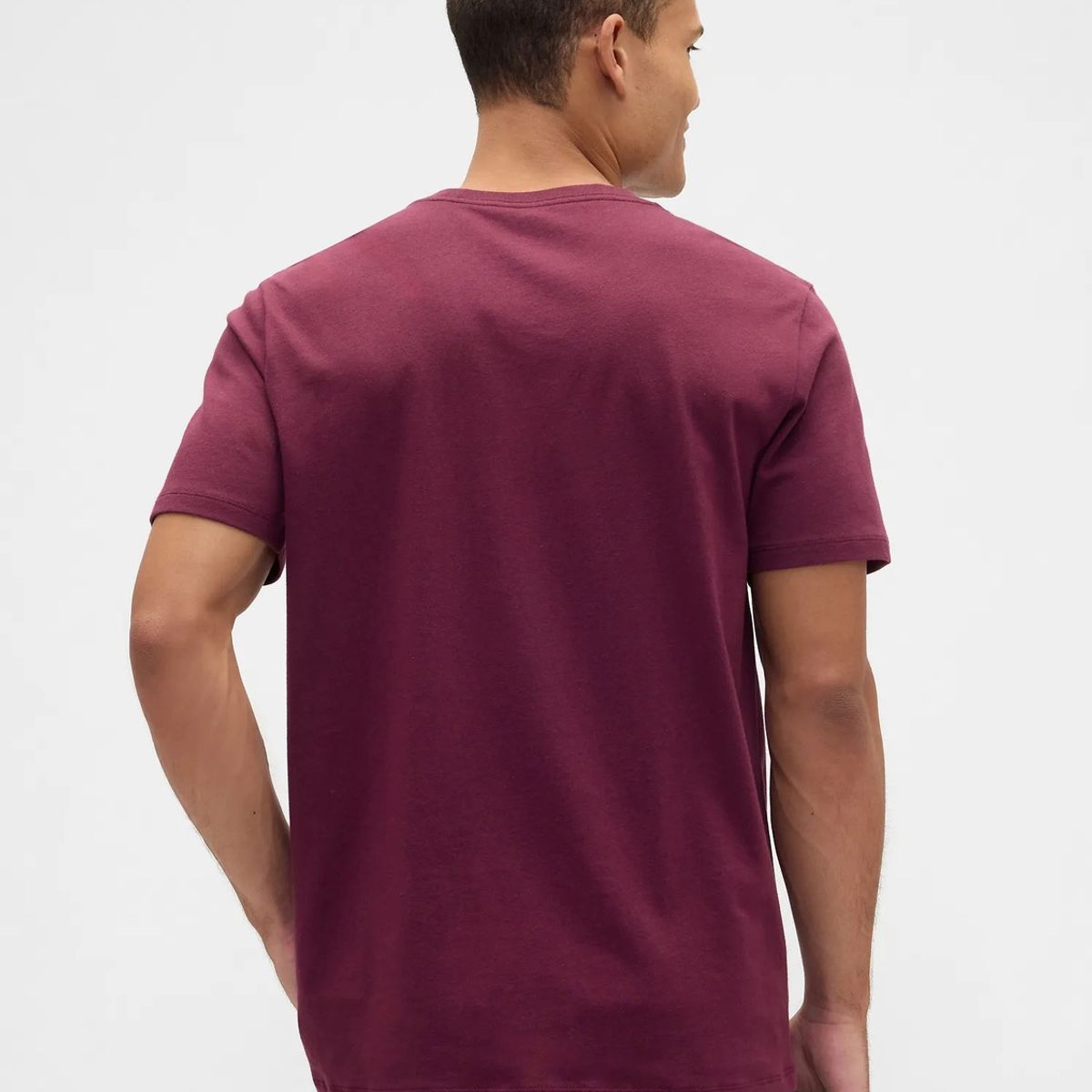 GAP - Polera Hombre Gap Manga Corta Poleras Rojo
