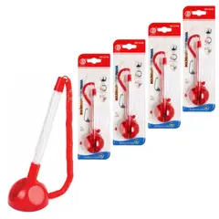GENERICO - Pack De 4 Bolígrafos Con Base Adhesiva Para Escritorio