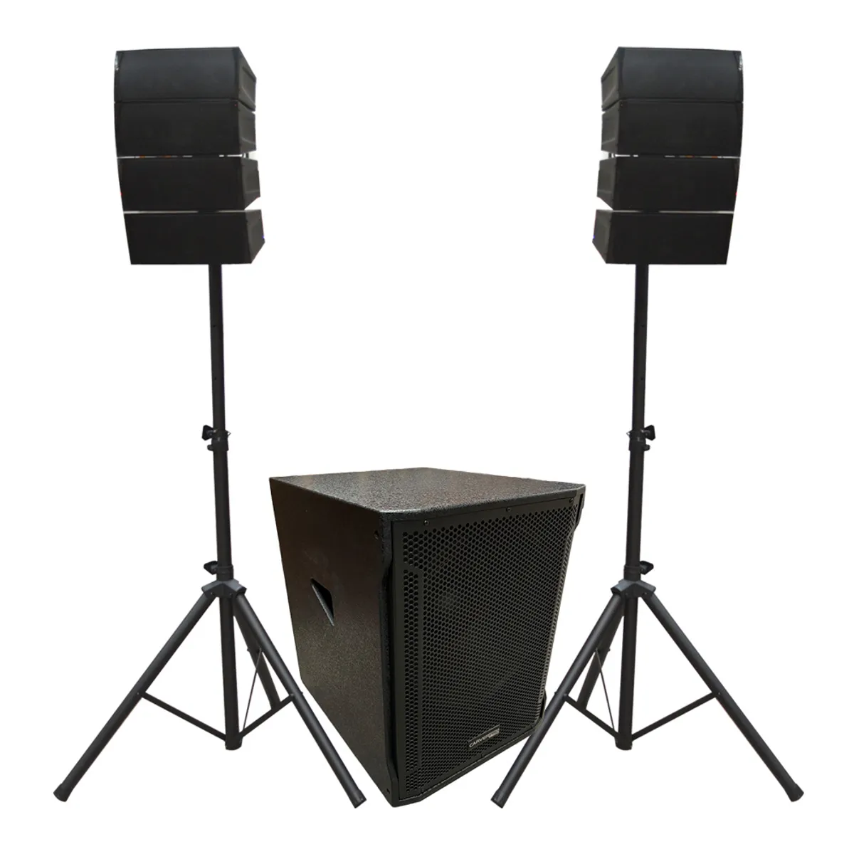 CARVERPRO - SISTEMA  ARRAY SUB18+8 SATS 700W RMS 2000W MAX CON ATRIL CARVERPRO