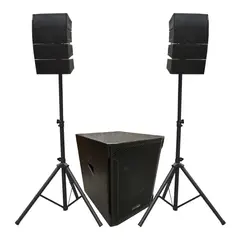 CARVERPRO - SISTEMA ARRAY SUB18+8 SATS 700W RMS 2000W MAX CON ATRIL